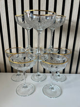 PB-440236GO Paşabahçe Timeless Goldentouch Dessert Serving Bowl & Glass Set of 8